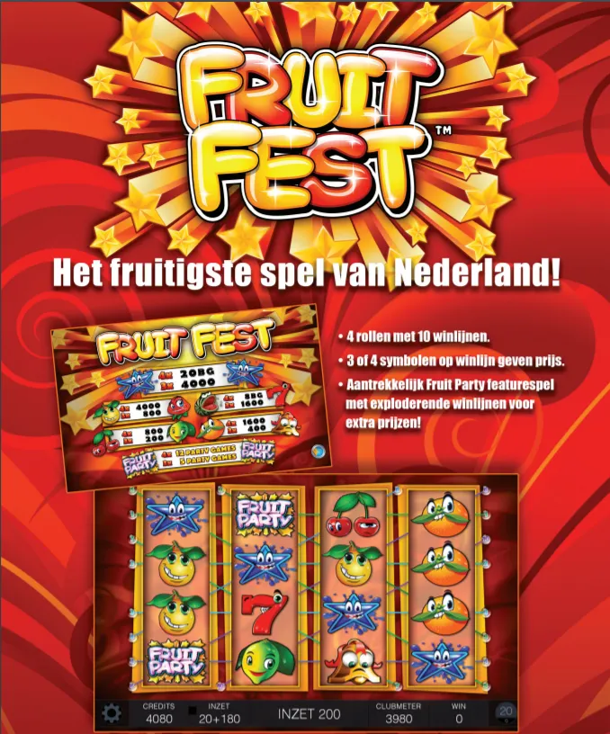Fruit Fest gokkast Eurocoin