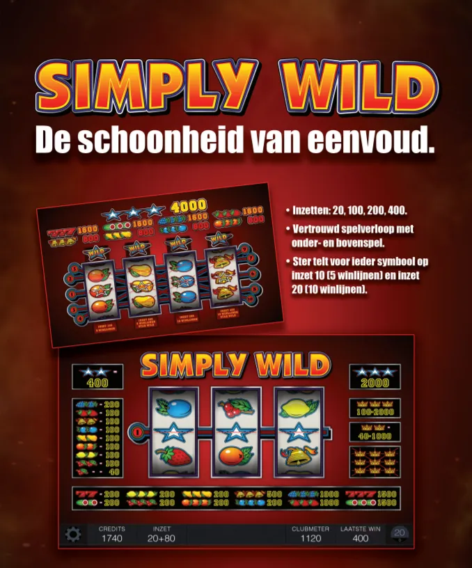 Simply Wild gokkast Eurocoin