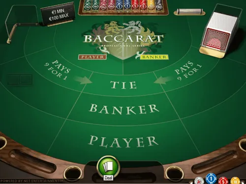 Baccarat Professional Series Netent