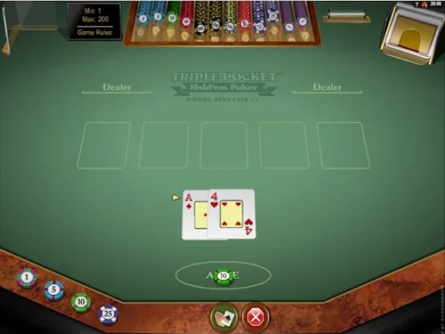 Hold'em Poker Microgaming