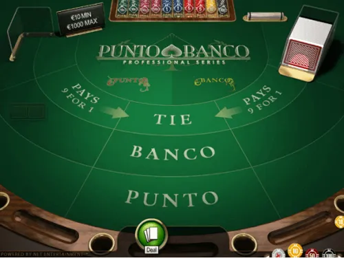 Punto Banco Professional Series