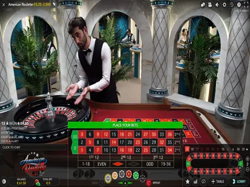 Live American Roulette