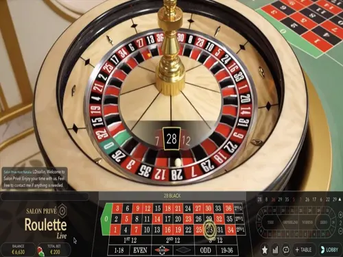 Salon Prive Roulette