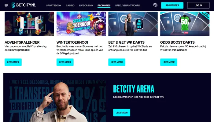 Casinobonussen bij Betcity zijn er voldoende