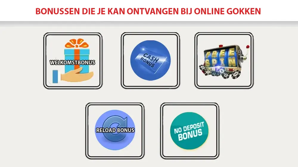 Bonussen die je bij online gokken kan ontvangen