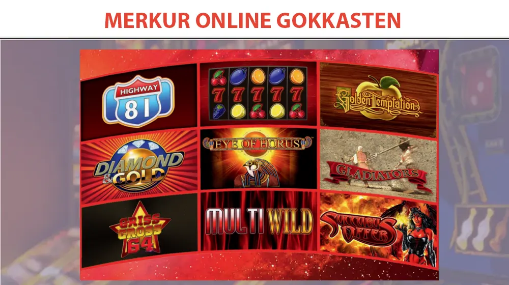 Gokkasten van Merkur online spelen