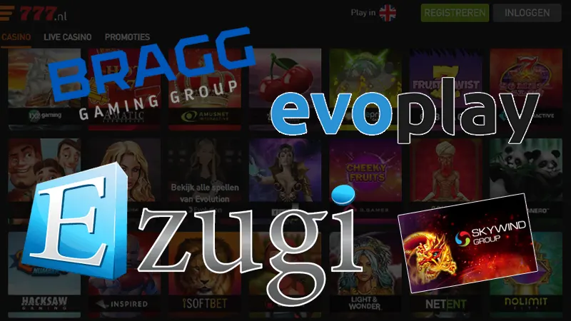 Casino 777 vult lobby aan met vier providers 