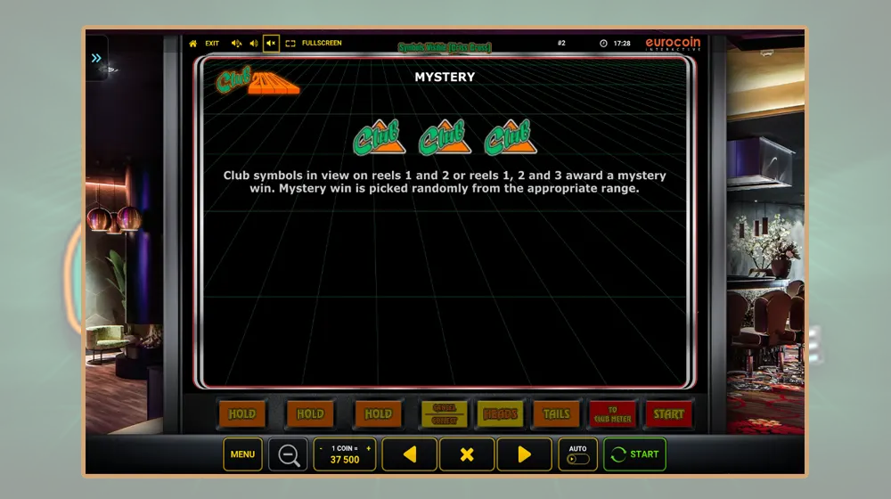 Club 200 mystery symbool